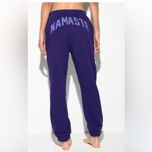 Spiritual gangster namaste Portia sweatpant in eclipse